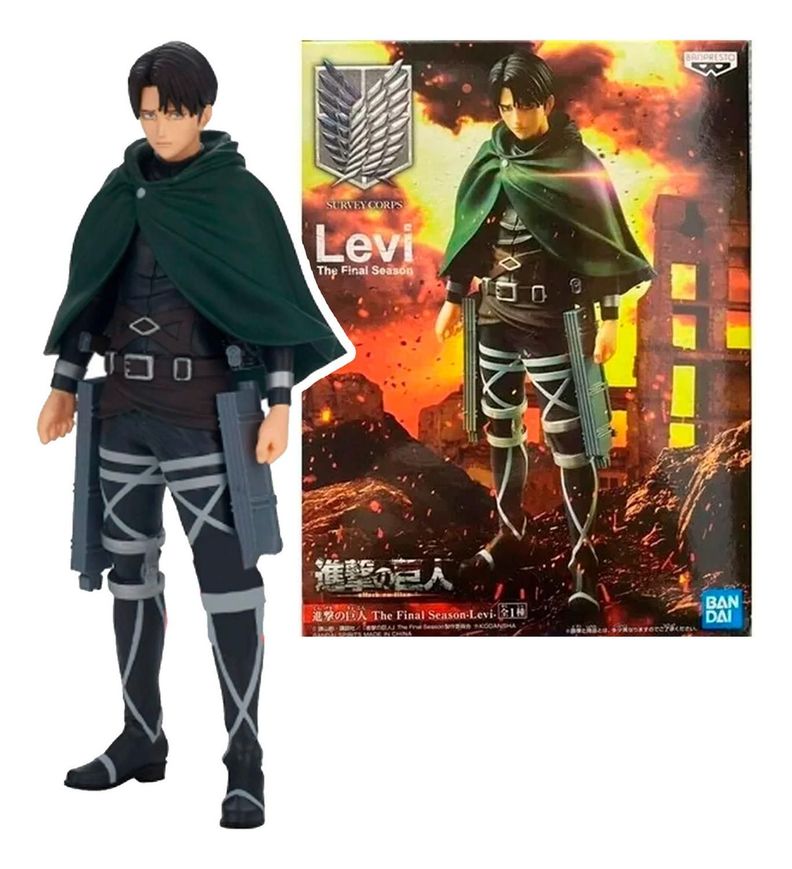 Levi Ackerman - Banpresto Original Attack On Titan Shingeki-0