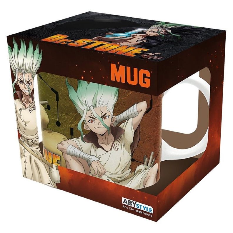 Tazón Mug Dr Stone Senku Tsukasa-2