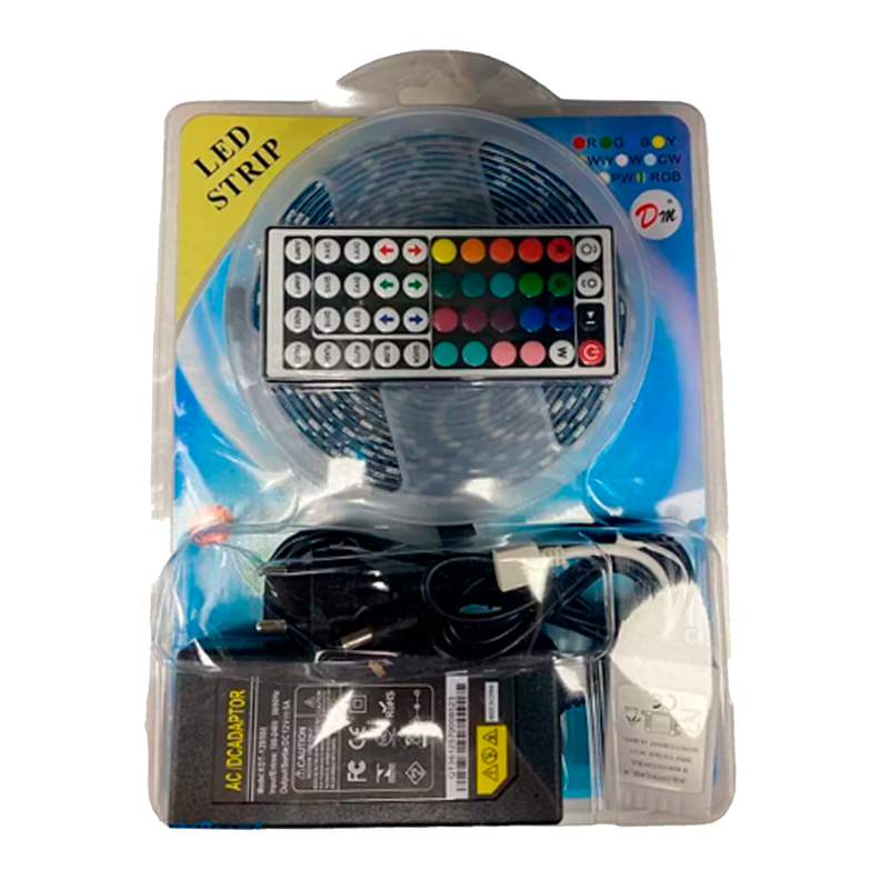 TIRA LED EXTERIOR DM 5MTS RGB	-0