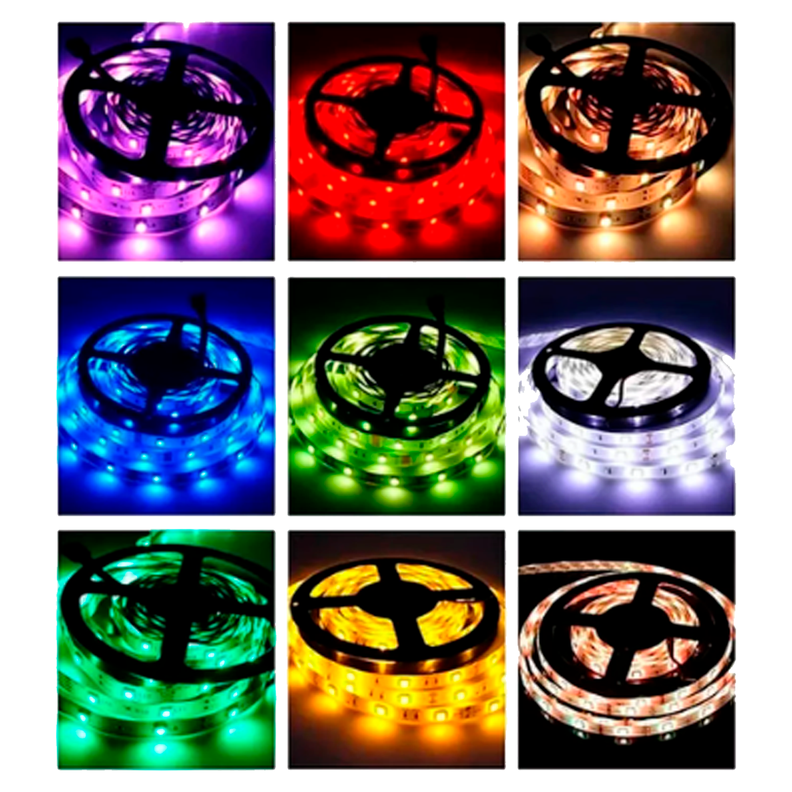 TIRA LED EXTERIOR DM 5MTS RGB	-2
