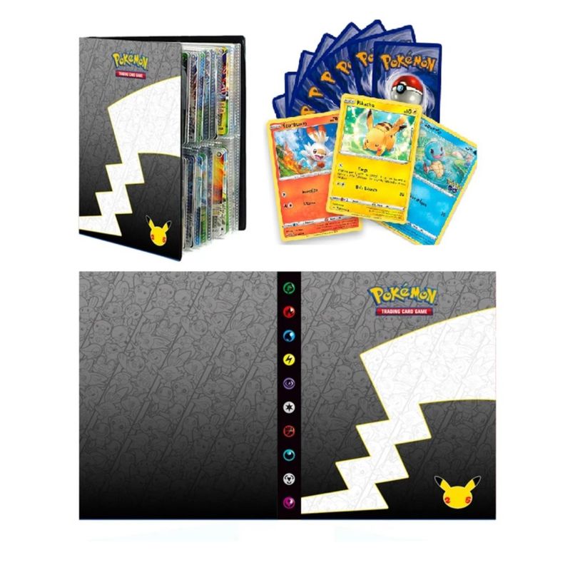 ALBUM POKEMON 240 U MAS 100 CARTAS POKEMON ORIGINALES-0