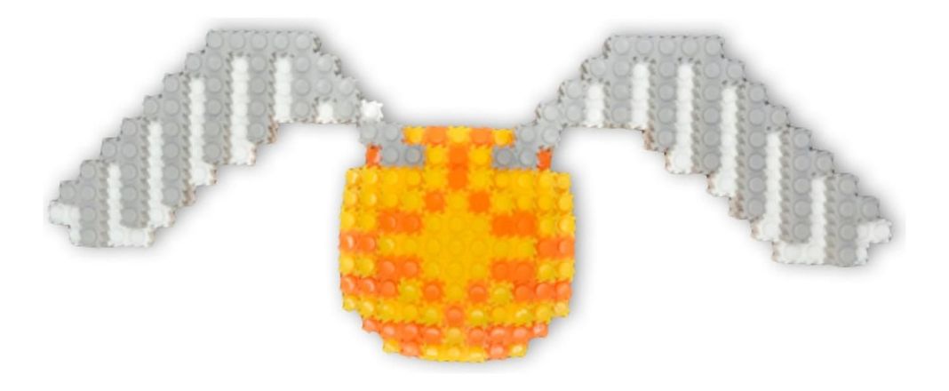 Armable 3d Micro Blocks Harry Potter Snitch 780 Piezas-0