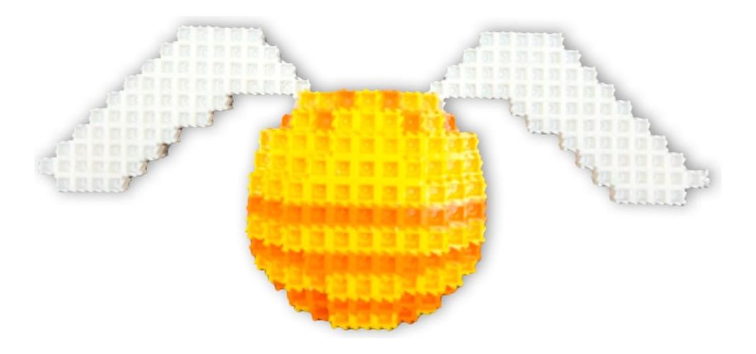 Armable 3d Micro Blocks Harry Potter Snitch 780 Piezas-2