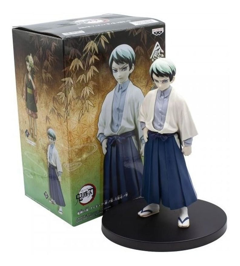 Figura Banpresto Demon Slayer Yushiro V21 B Original Azul