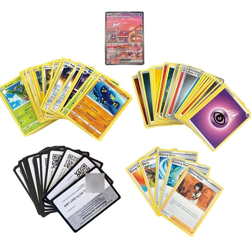Cartas Pokemon Originales 116 Unidades Pack07-0