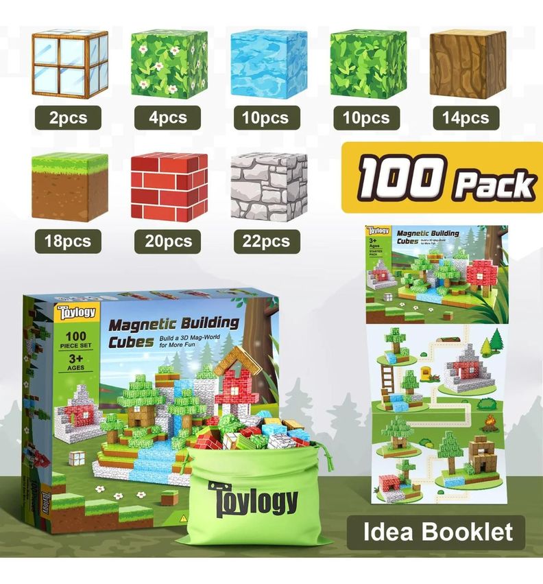100 Bloques Magneticos Minecraft 802-2