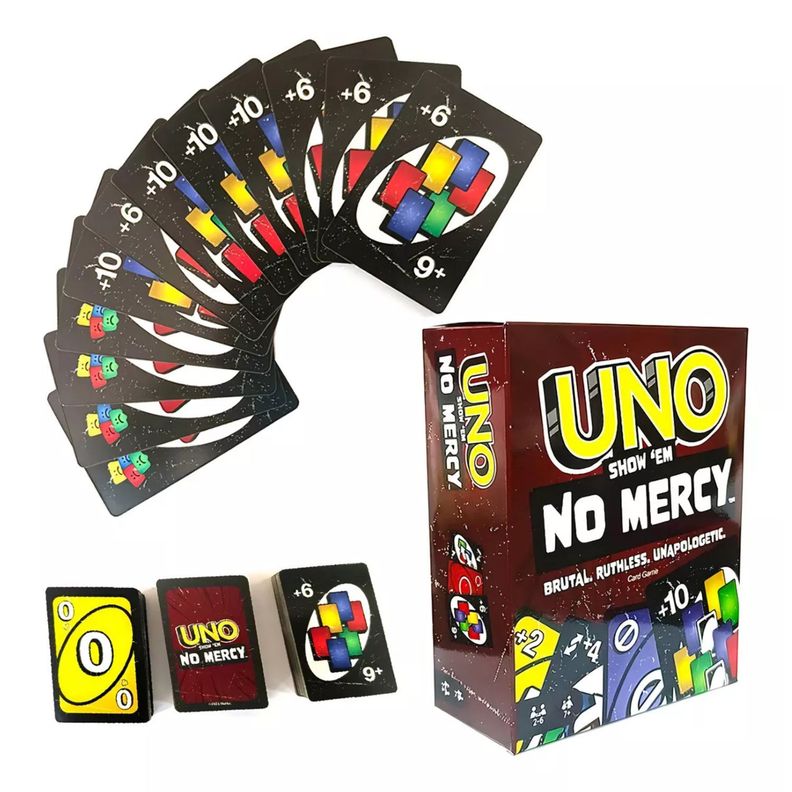  Cartas Uno No Mercy Edicion Deluxe-0