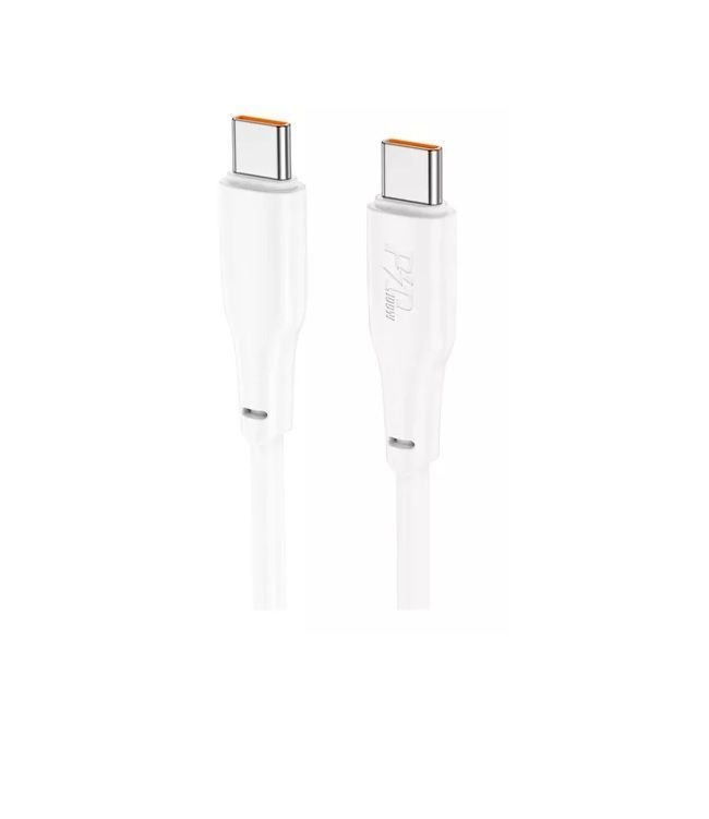Cable Certificado Tipo C a C 1 Mt Blanco 60 W x93-0