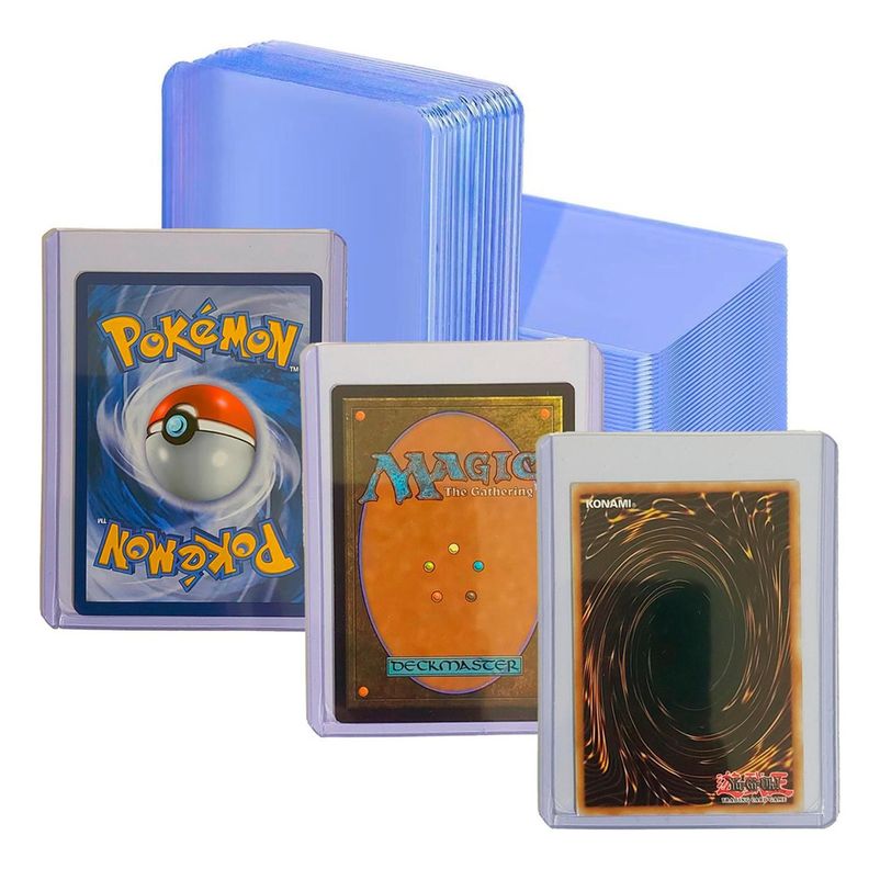 Pack 25 Toploaders Cartas Tcg (pokemon, Magic, One Piece)-2