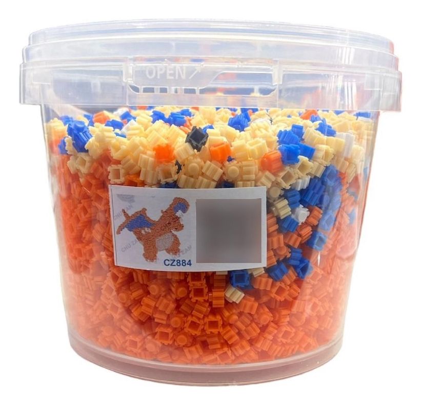 Armable 3d Micro Blocks Charizard Grande 23cm-3