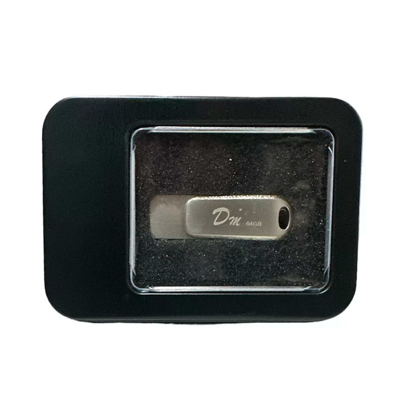 PENDRIVE 128G DM TIPO C Y USB A METALICO 2.0-1