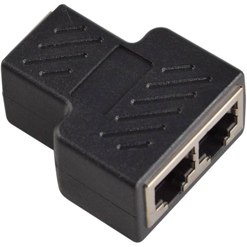 Adaptador Rj45 2 Pc Mismo Tiempo - 2 Unidades A/b-2