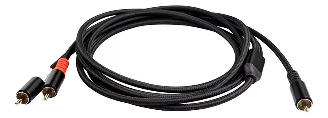 Cable Rca A Plug 3.5 Dm Alta Calidad 1.5 Mts-2
