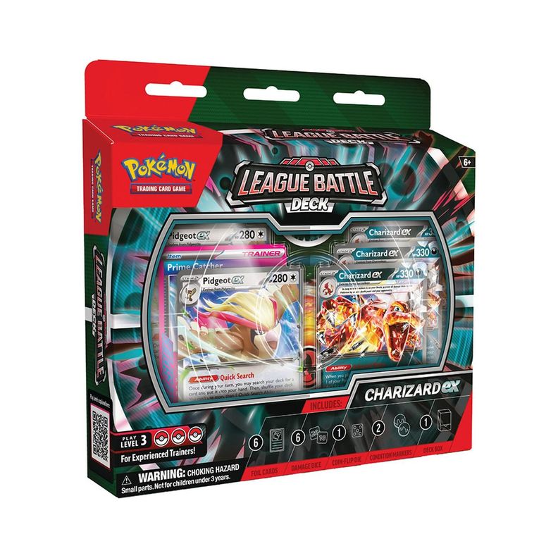 POKEMON CHARIZARD EX BATTLE LEAGUE DECK INGLES-0