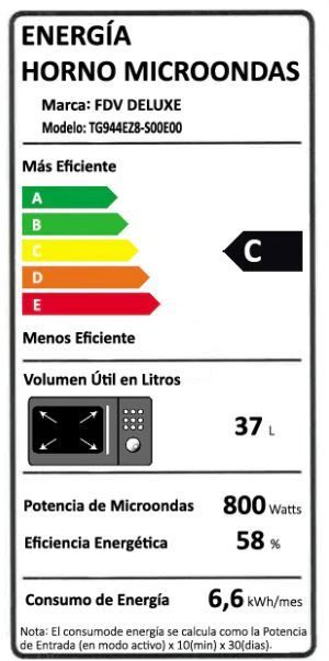 Microondas FDV Deluxe Combi Prestige-4