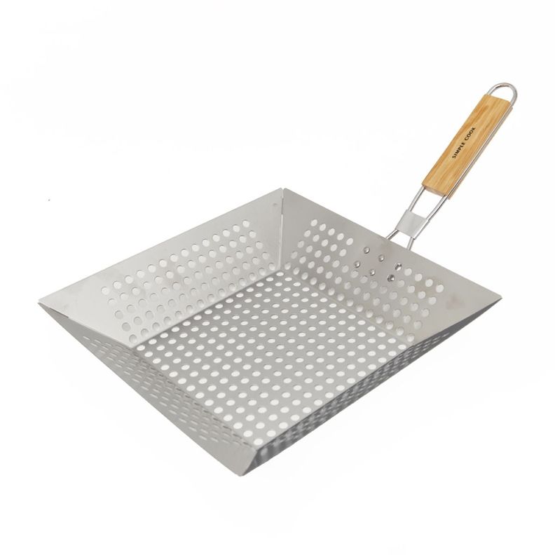 Canasta para parrilla Simple Cook Smokky-4