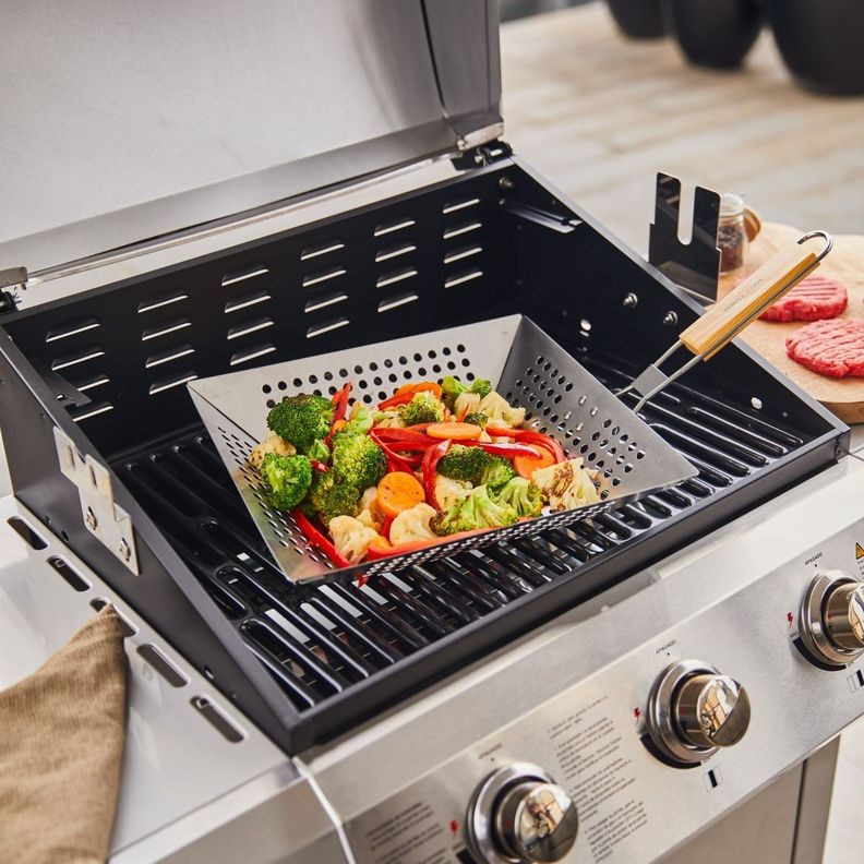 Canasta para parrilla Simple Cook Smokky-8