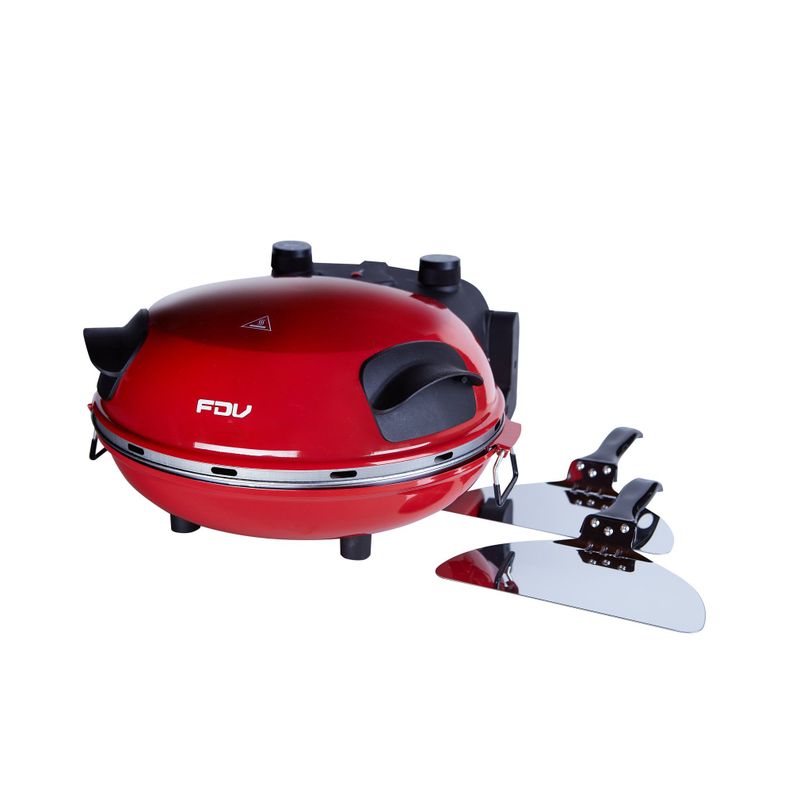 Horno Pizza FDV Napoles Rojo-0