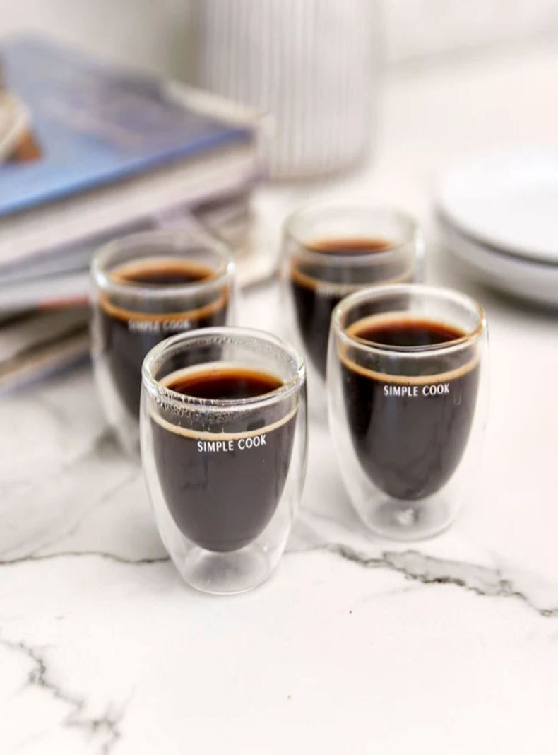 Set 4 tazas Simple Cook espresso-1