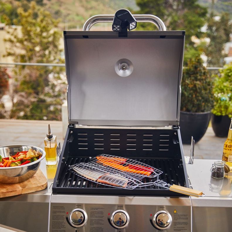 Grill para pescado Simple Cook Smokky-6