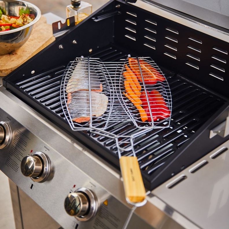 Grill para pescado Simple Cook Smokky-8