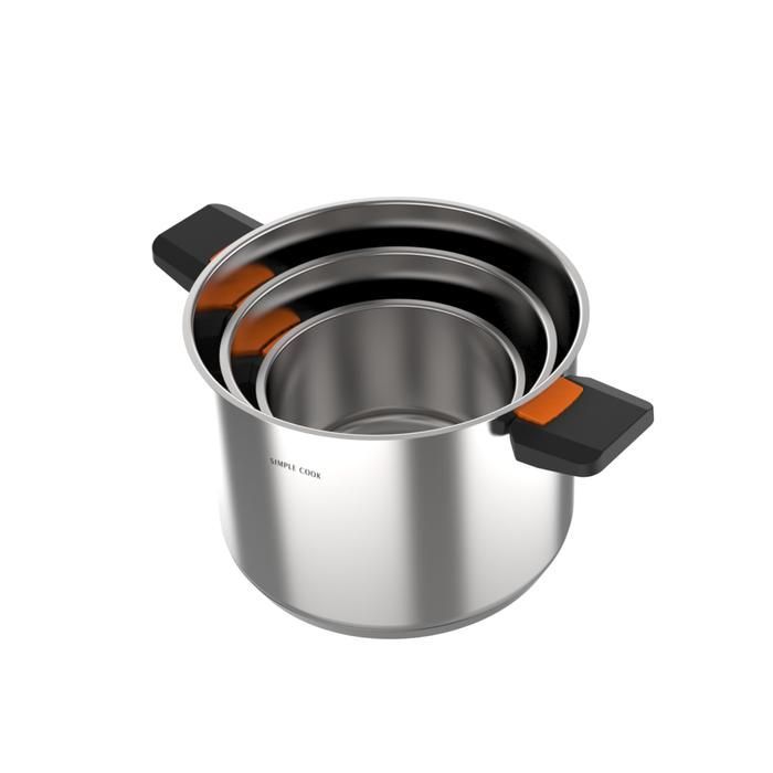 Bateria Simple Cook Lyon 6 pzs-1