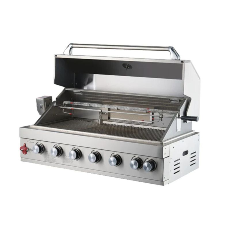 Parrilla a gas FDV Deluxe Expert 7Q-1