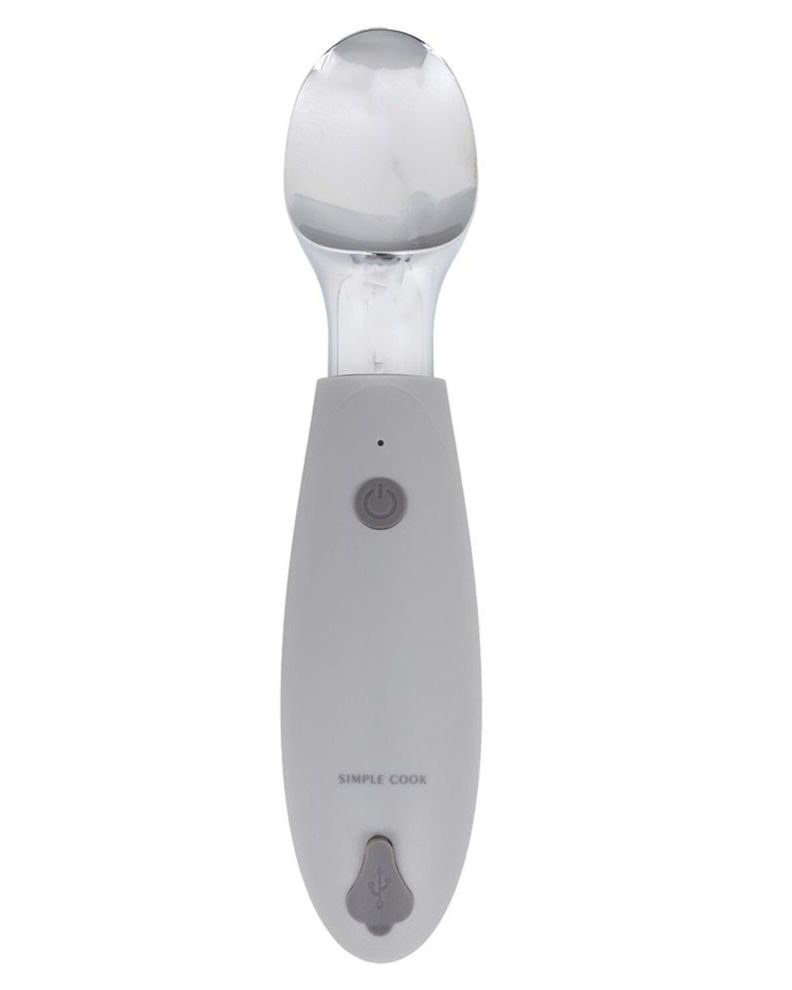 Cuchara Recargable Gelato Simple Cook Acero