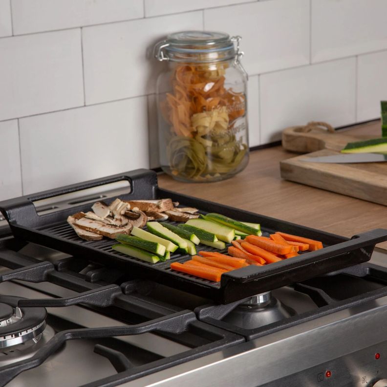 Plancha de Hierro fundido Simple Cook Iron Grill-4