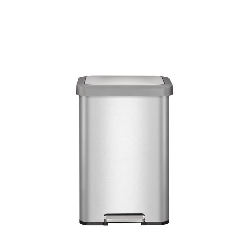 Basurero Eko Cozy Inox 45 Lts-0
