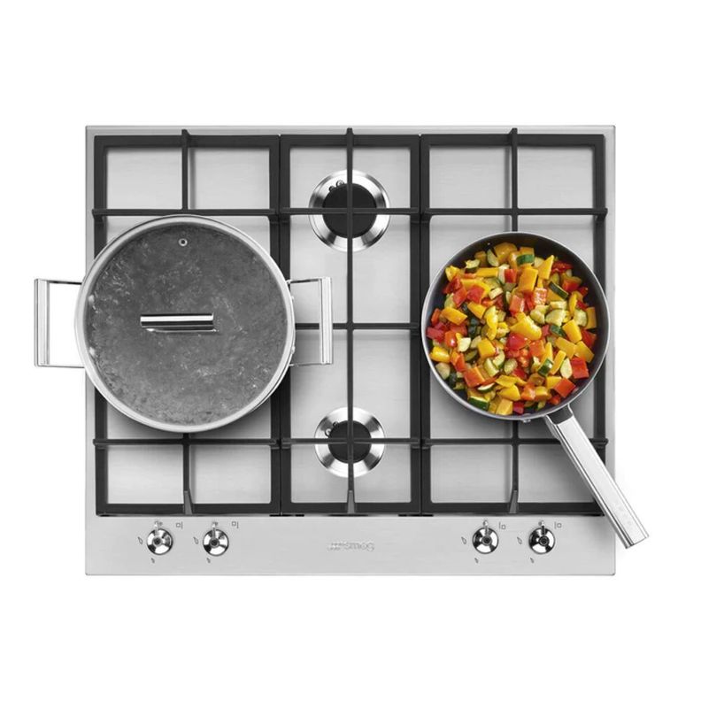 Encimera Smeg Gas Clasica 60 modelo PX364L-1