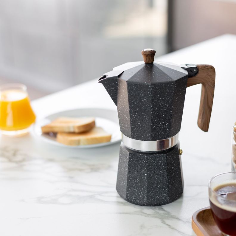 Cafetera Italiana Simple Cook Volterra 9 tazas-5