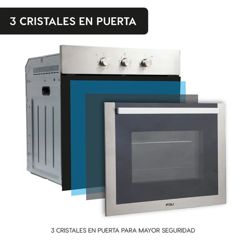 Horno Eléctrico Fdv Elite - 52 Litros-3