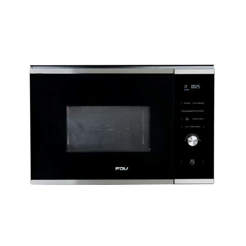 Microondas Empotrado Fdv Deluxe Black Pro - 25 Litros Negro