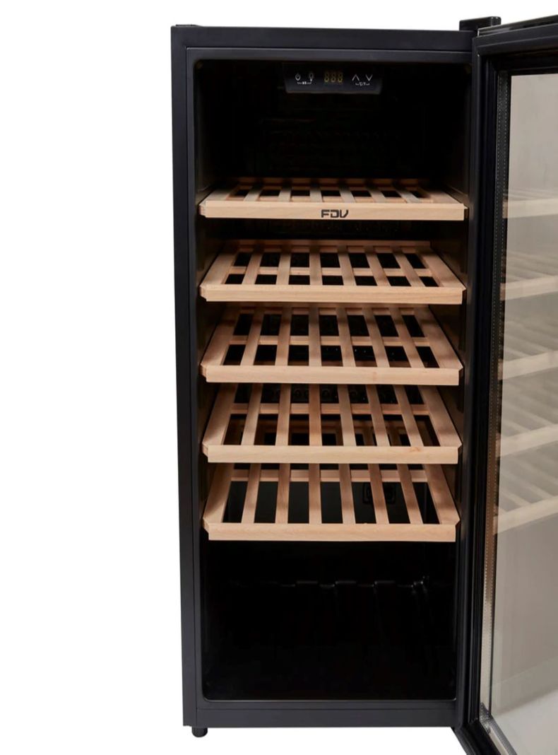 Enfriador De Vinos Fdv Black - Capacidad 56 Botellas-2