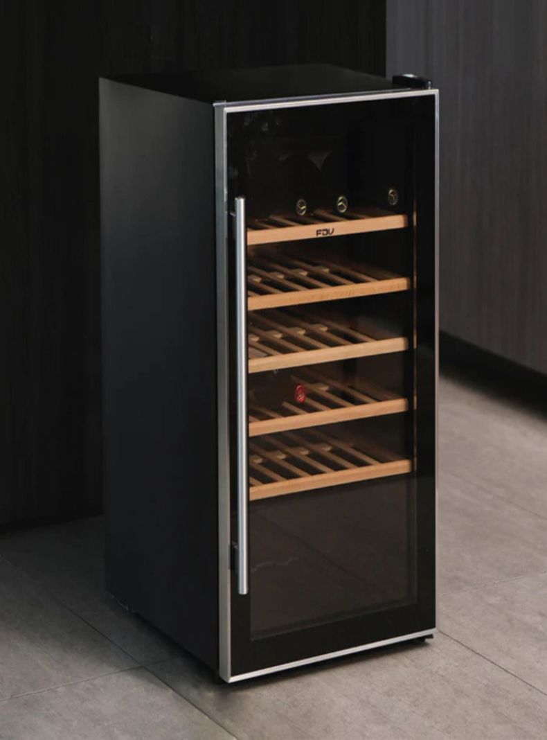 Enfriador De Vinos Fdv Black - Capacidad 56 Botellas-3
