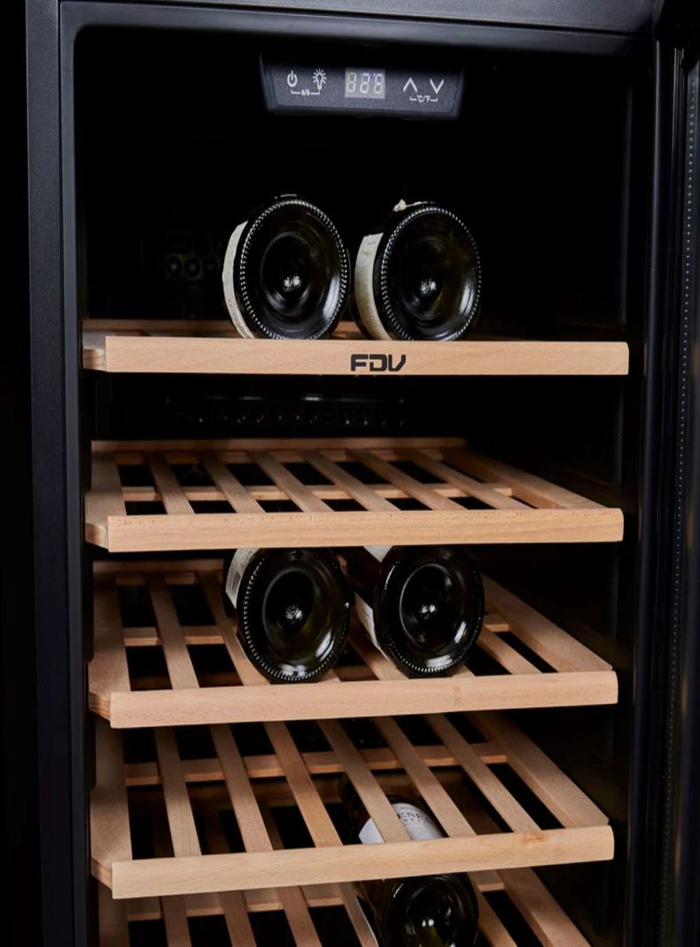 Enfriador De Vinos Fdv Black - Capacidad 56 Botellas-4