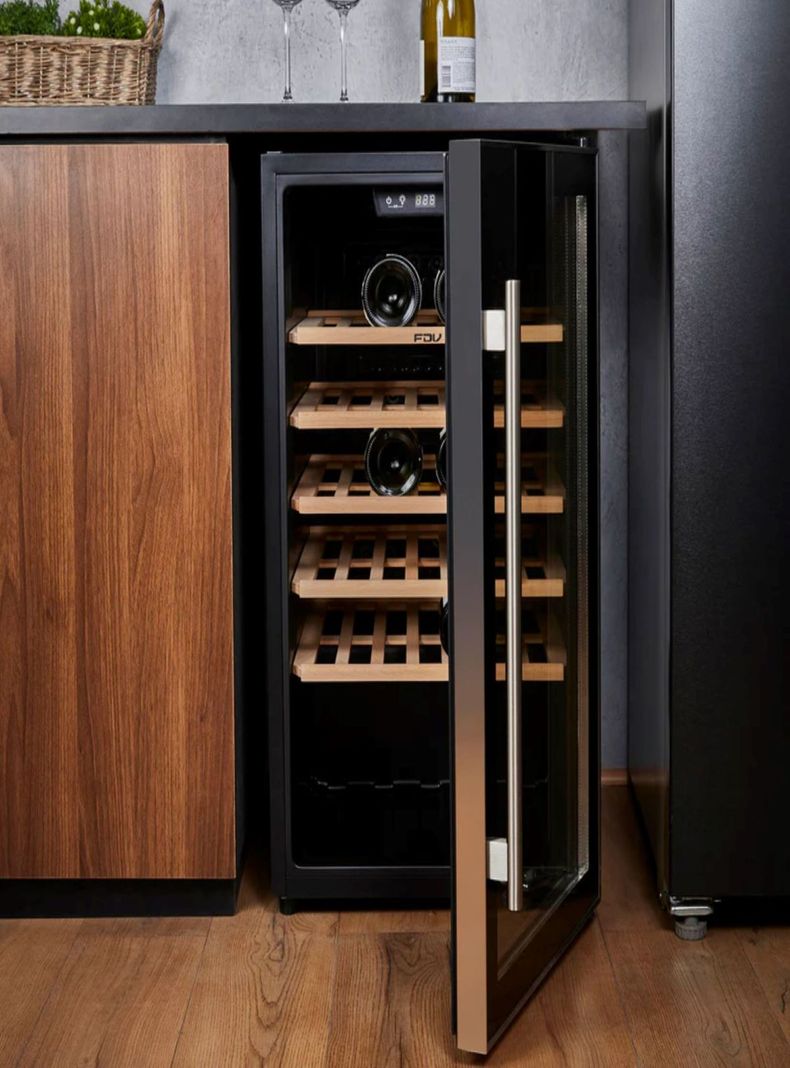Enfriador De Vinos Fdv Black - Capacidad 56 Botellas-5