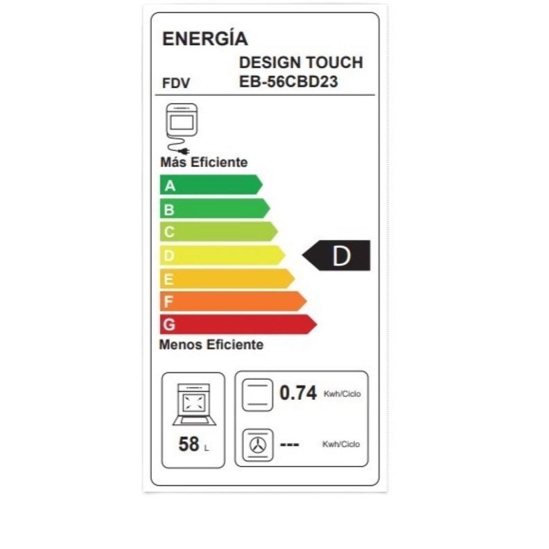 Horno FDV Design Touch-5