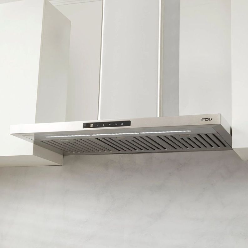 Campana de Pared Elite 90 cm 700 m3/h FDV-3
