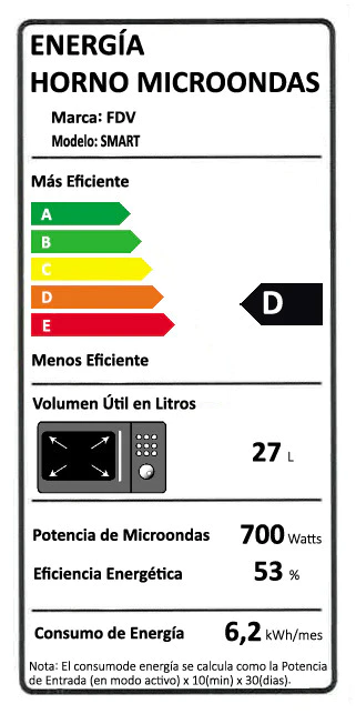 Microondas Empotrado Fdv Deluxe Smart - 27 Litros-5