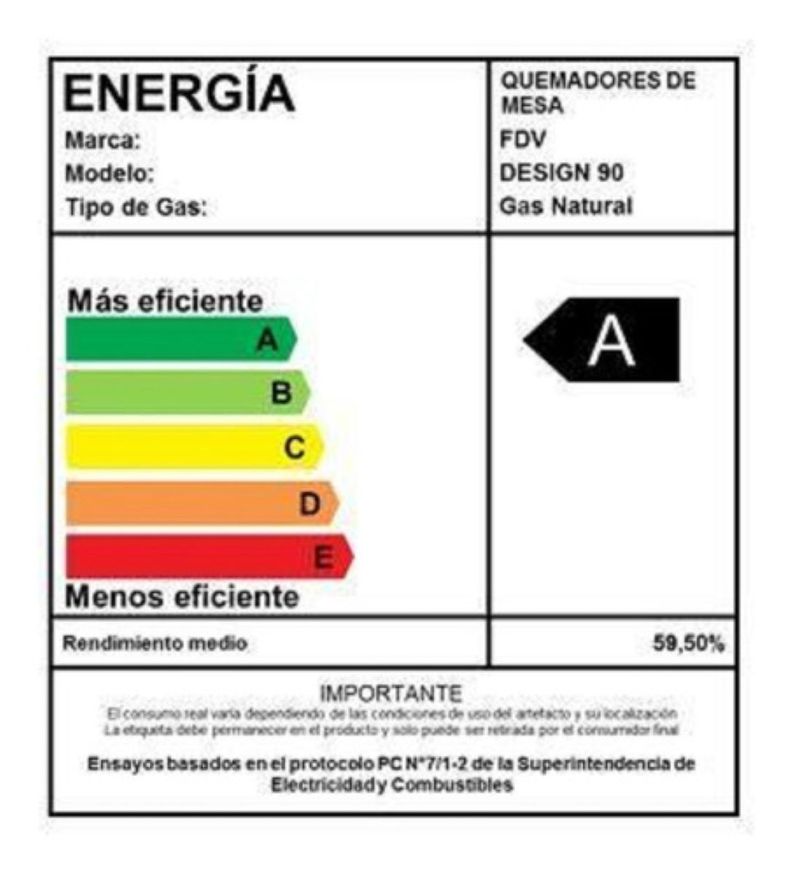Encimera Gas Licuado Fdv Design 90-6