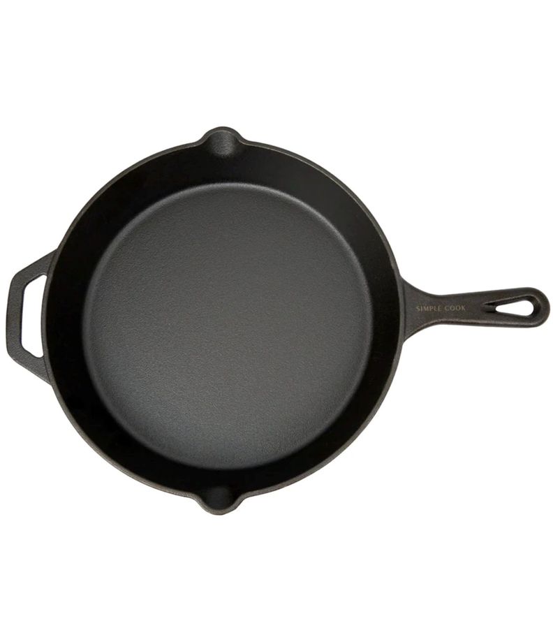Sartén Ferro de Hierro 30 cm Simple Cook-1