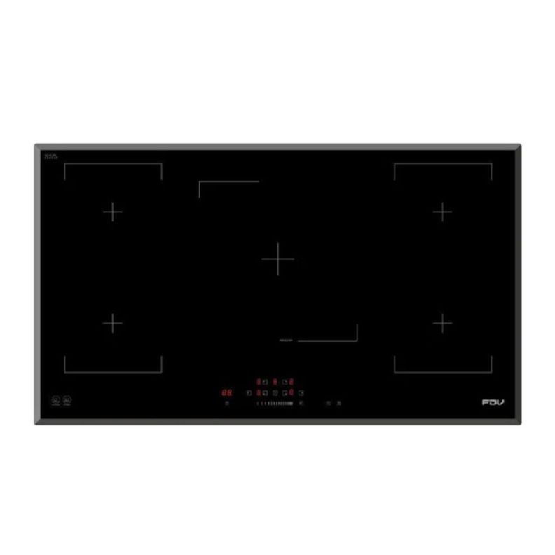 Encimera Inducción Fdv Deluxe 5 Focos Black-0