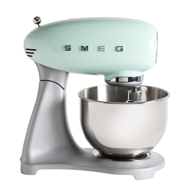 Batidora Smeg Stand Mixer Verde Agua modelo SMF02PGEU-2