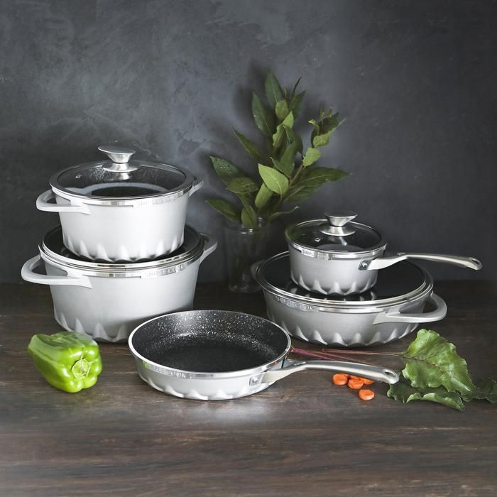 Bateria Simple Cook Mont Blanc 9 pzs-6