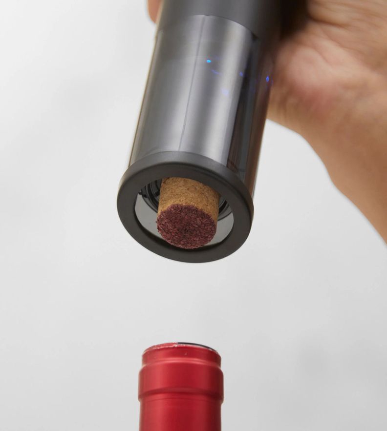 Set Abridor de vinos y bomba al vacío 2 en 1 + 2 Tapones-2
