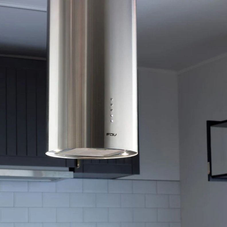 Campana FDV DELUXE Isla Tube-3