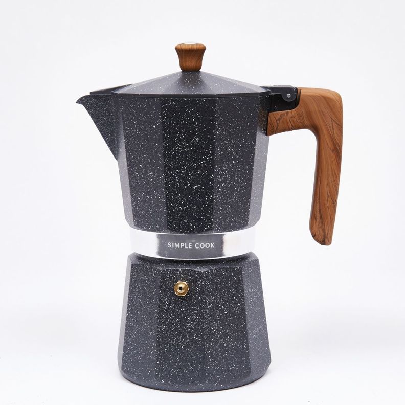 Cafetera Italiana Simple Cook Volterra 6 tazas-0