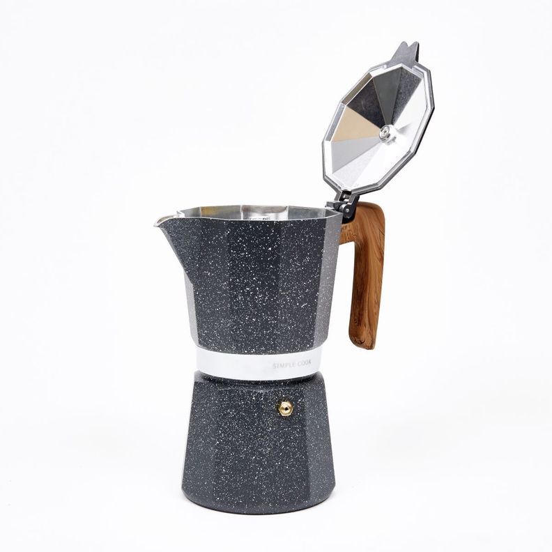 Cafetera Italiana Simple Cook Volterra 6 tazas-5